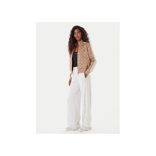 Guess Spodnie dresowe V5YB10 K0282 Écru Relaxed Fit Guess XXS MODIVO