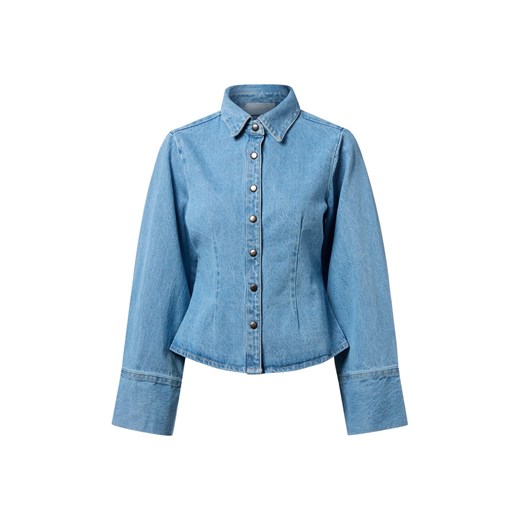 Neo Noir Dżinsowa bluzka damska - różowa D Kobiety Jeansy denim jednolity - id: 805105-0001-00340 - marki Neo Noir - 186753390 Neo Noir Dżinsowa bluzka damska - różowa D Kobiety Jeansy denim jednolity ze sklepu vangraaf w kategorii Koszule damskie - zdjęcie 186753390