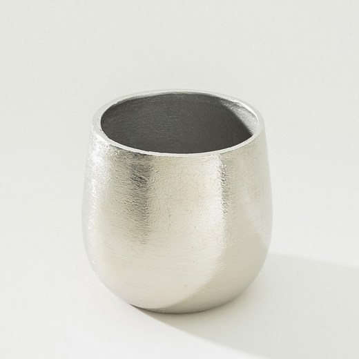 Osłonka aluminiowa Argen II 14x13 cm ze sklepu dekoria.pl w kategorii Doniczki i osłonki - zdjęcie 186753663