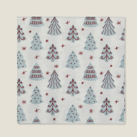 Serwetki świąteczne Winter Trees I 16x16 cm - id: 815-990 - marki Dekoria - 186753772 Serwetki świąteczne Winter Trees I 16x16 cm ze sklepu dekoria.pl w kategorii Dekoracje bożonarodzeniowe - zdjęcie 186753772