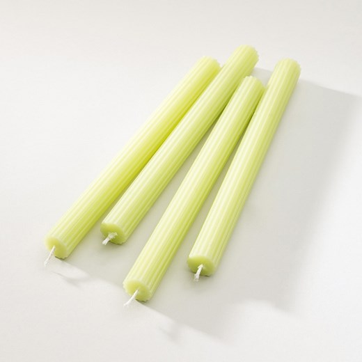 Zestaw świec stroikowych Lime 2x25 cm ze sklepu dekoria.pl w kategorii Dekoracje bożonarodzeniowe - zdjęcie 186753830