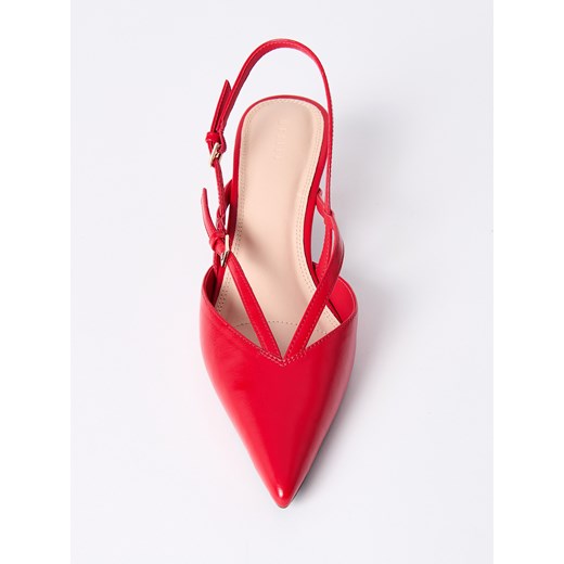 Mohito - Czółenka na szpilce - czerwony ze sklepu Mohito w kategorii Kozaki damskie - zdjęcie 186753952