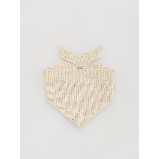 Reserved - Wiązany szalik - złamana biel ze sklepu Reserved w kategorii Szaliki dziecięce - zdjęcie 186754252