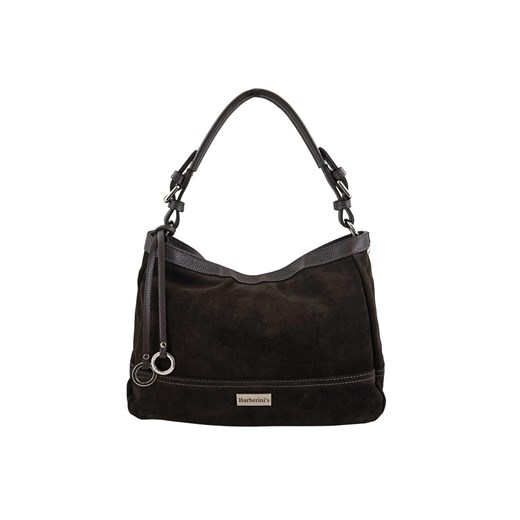 Torebka Barberinis zamszowa klasyczna - Brązowa ciemna ze sklepu butyolivier w kategorii Torby Shopper bag - zdjęcie 186756334