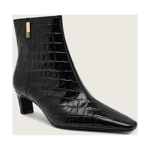 Tommy Hilfiger Skórzane botki na słupku ze sklepu Gomez Fashion Store w kategorii Botki - zdjęcie 186756391