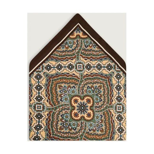 Oscar Jacobson Jedwabna poszetka Paisley ze sklepu Gomez Fashion Store w kategorii Poszetki i butonierki - zdjęcie 186756400