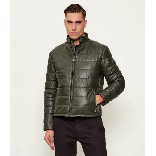 Joop! Jeans Skórzana kurtka Stepo 2 | Slim Fit ze sklepu Gomez Fashion Store w kategorii Kurtki męskie - zdjęcie 186756483
