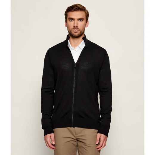 BOSS ORANGE Wełniany sweter Avac_FZ | Regular Fit ze sklepu Gomez Fashion Store w kategorii Swetry męskie - zdjęcie 186757010