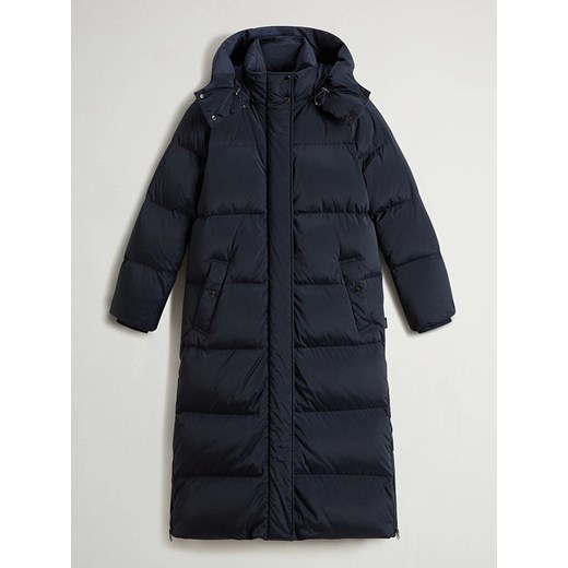 Woolrich Płaszcz puchowy &quot;Kelly&quot; w kolorze granatowym ze sklepu Limango Polska w kategorii Kurtki damskie - zdjęcie 186757320
