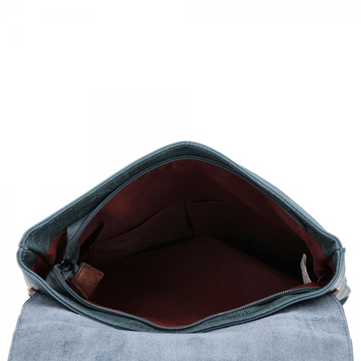 Plecak Damski Vintage firmy Herisson 1502H449 Morski Herisson One Size wyprzedaż PaniTorbalska