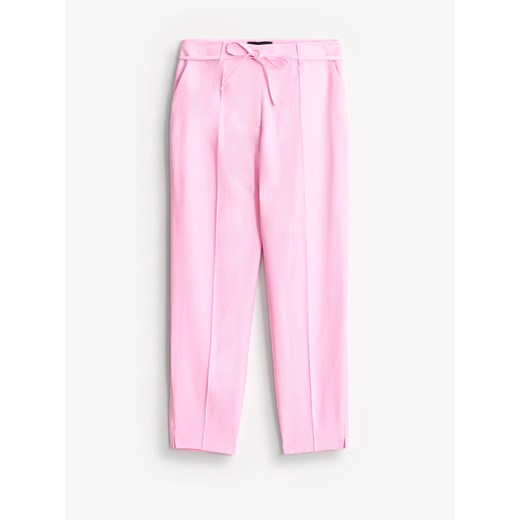 Mohito - Spodnie cygaretki - różowy ze sklepu Mohito w kategorii Spodnie damskie - zdjęcie 186758853