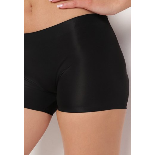 Czarne Majtki Szorty Modelujące z Push-Upem Milless XL born2be.pl