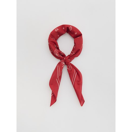 Reserved - Wzorzysta bandana - czerwony ze sklepu Reserved w kategorii Szaliki męskie - zdjęcie 186759790