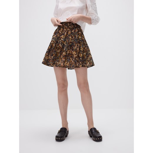 Reserved - Rozkloszowana spódnica - wielobarwny ze sklepu Reserved w kategorii Spódnice - zdjęcie 186759833