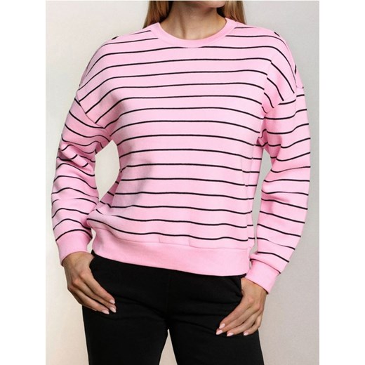 Sinsay - Bluza crewneck z bawełną - wielobarwny ze sklepu Sinsay w kategorii Bluzy damskie - zdjęcie 186761974