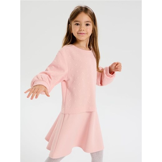 Sinsay - Sukienka dresowa - wielobarwny ze sklepu Sinsay w kategorii Sukienki dziewczęce - zdjęcie 186762090