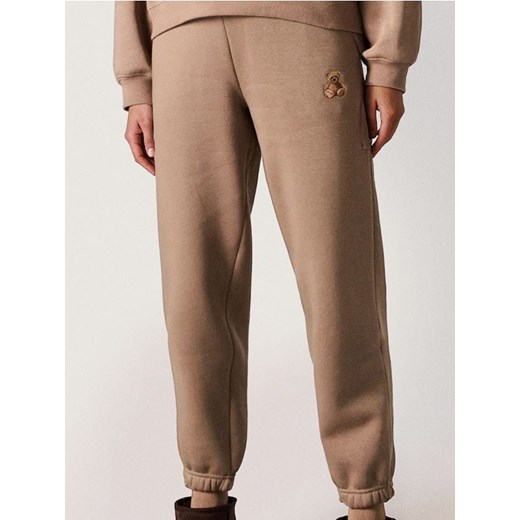 Sinsay - Spodnie jogger - brązowy ze sklepu Sinsay w kategorii Spodnie damskie - zdjęcie 186762181