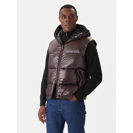 Save The Duck Kamizelka D80296M LOVE21 Brązowy Regular Fit ze sklepu MODIVO w kategorii Kamizelki męskie - zdjęcie 186762770