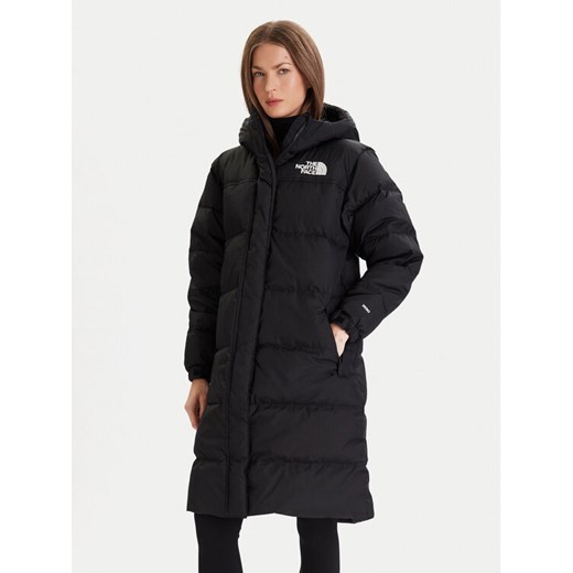 The North Face Płaszcz zimowy Nuptse NF0A832K Czarny Loose Fit ze sklepu MODIVO w kategorii Płaszcze damskie - zdjęcie 186762784