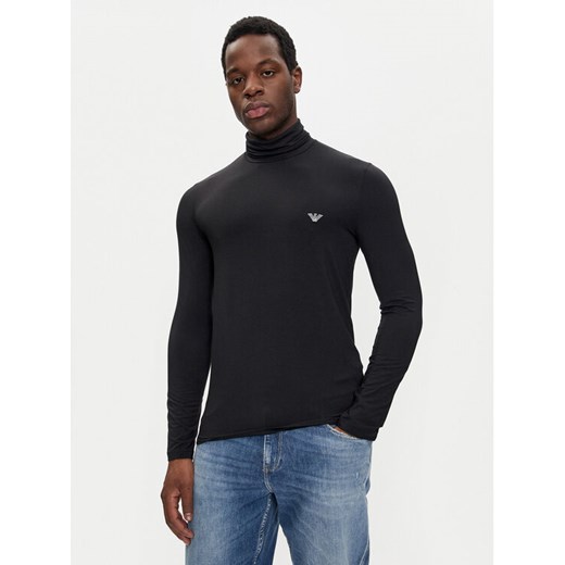 Emporio Armani Underwear Golf 112066 4F511 00020 Czarny Slim Fit ze sklepu MODIVO w kategorii Swetry męskie - zdjęcie 186762793