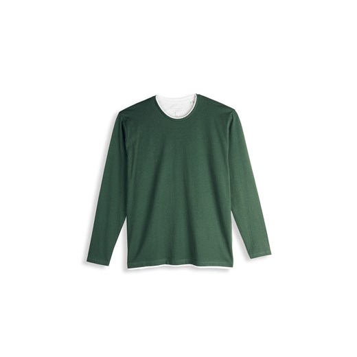 GATE Koszulka z kontrastową łamówką S ze sklepu gateshop w kategorii T-shirty męskie - zdjęcie 186764831