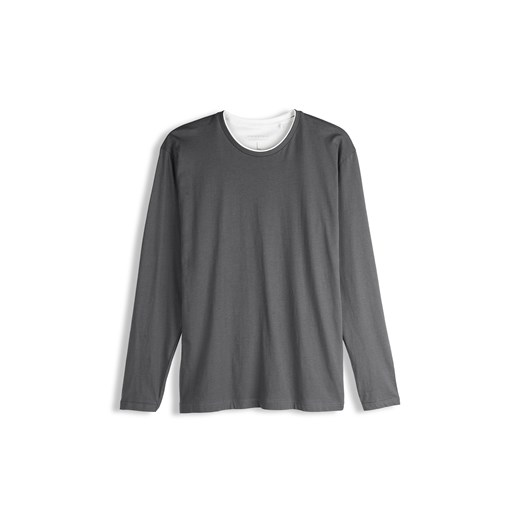 GATE Koszulka z kontrastową łamówką S ze sklepu gateshop w kategorii T-shirty męskie - zdjęcie 186764954