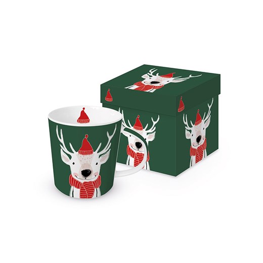 ppd Kubek jumbo &quot;Rudy&quot; w kolorze zielonym - 350 ml ze sklepu Limango Polska w kategorii Naczynia - zdjęcie 186765133