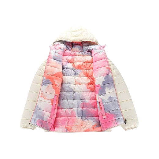 Alpine Pro Kurtka zimowa &quot;Eroma&quot; w kolorze kremowym ze wzorem Alpine Pro XL promocja Limango Polska