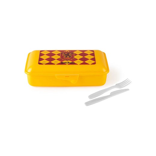 Trendy Kitchen by EXCÉLSA Pojemnik w kolorze żółtym na lunch - 22 x 13 cm ze sklepu Limango Polska w kategorii Pojemniki kuchenne - zdjęcie 186765782