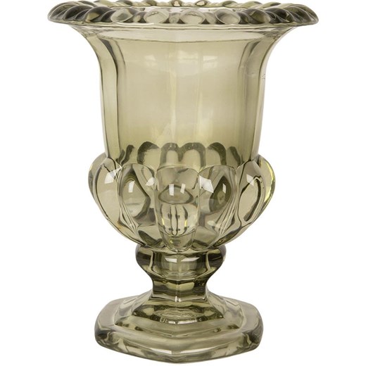 Clayre &amp; Eef Wazon w kolorze zielonym - wys. 22 x Ø 18 cm ze sklepu Limango Polska w kategorii Wazony - zdjęcie 186765790