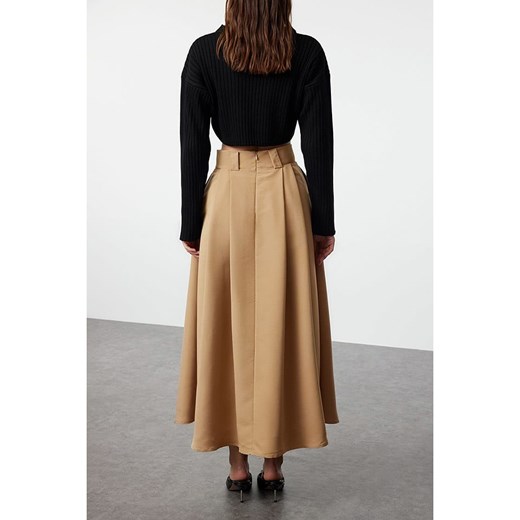 trendyol Spódnica w kolorze jasnobrązowym Trendyol 38 okazja Limango Polska