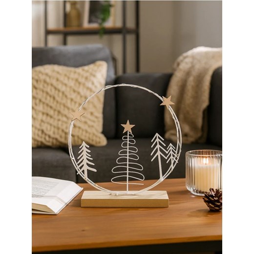 Sinsay - Strukturalna dekoracja świąteczna - biały ze sklepu Sinsay w kategorii Dekoracje bożonarodzeniowe - zdjęcie 186767850