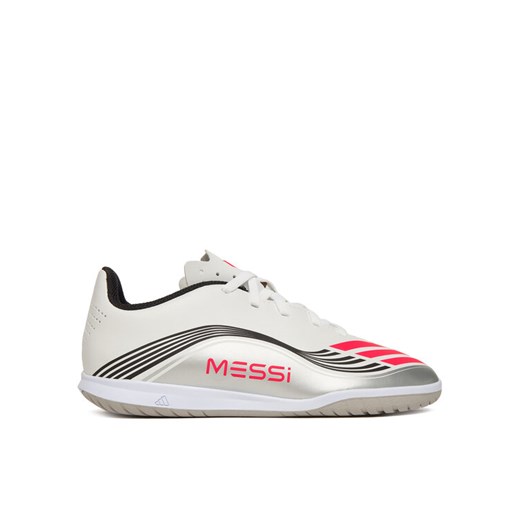 adidas Buty do piłki nożnej F50 Messi Club JP7452 Biały ze sklepu MODIVO w kategorii Buty sportowe dziecięce - zdjęcie 186769040