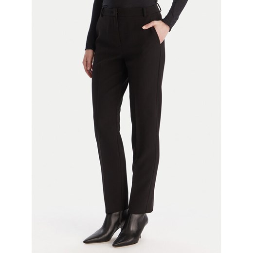 Marella Spodnie materiałowe Eresia 2525136062 Czarny Regular Fit ze sklepu MODIVO w kategorii Spodnie damskie - zdjęcie 186769063