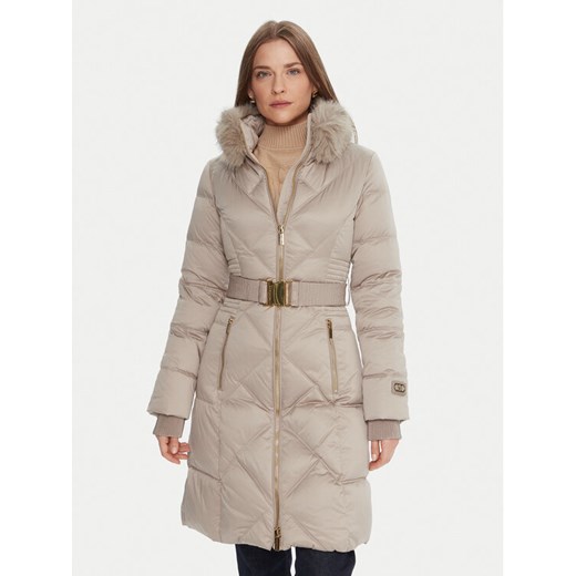 Marciano Guess Kurtka zimowa 5BGL38 7374A Écru Regular Fit ze sklepu MODIVO w kategorii Kurtki damskie - zdjęcie 186769070