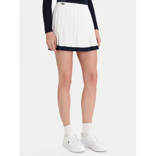 Lacoste Spódnica tenisowa JF8576 Biały Regular Fit - id: 0000305549280 - marki Lacoste - 186769093 Lacoste Spódnica tenisowa JF8576 Biały Regular Fit ze sklepu MODIVO w kategorii Spódnice - zdjęcie 186769093
