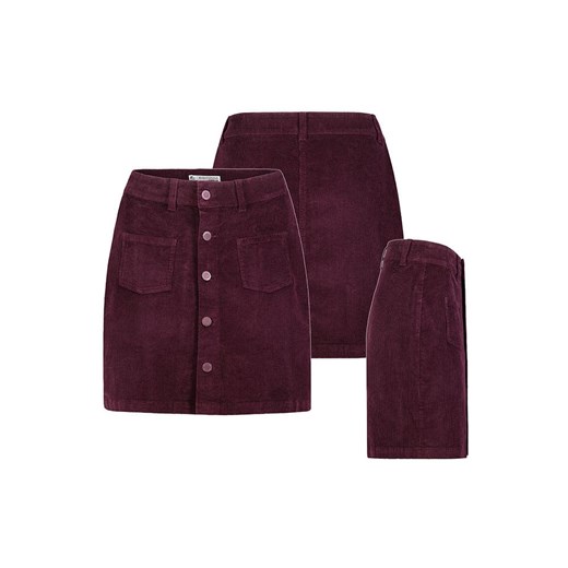 Eight2Nine Spódnica sztruksowa w kolorze bordowym XL Limango Polska promocja