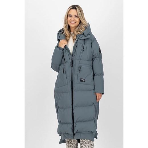 alife and kickin Płaszcz zimowy &quot;RihannaAK&quot; w kolorze szaroniebieskim Alife And Kickin M Limango Polska okazja