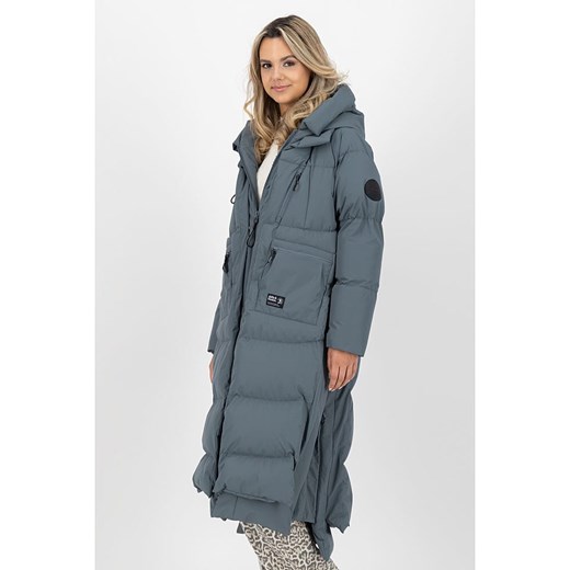 alife and kickin Płaszcz zimowy &quot;RihannaAK&quot; w kolorze szaroniebieskim Alife And Kickin L okazja Limango Polska