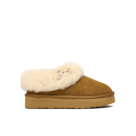 Śniegowce Patrizia Pepe PPJ988.24 Brązowy ze sklepu eobuwie.pl w kategorii Buty zimowe dziecięce - zdjęcie 186770572