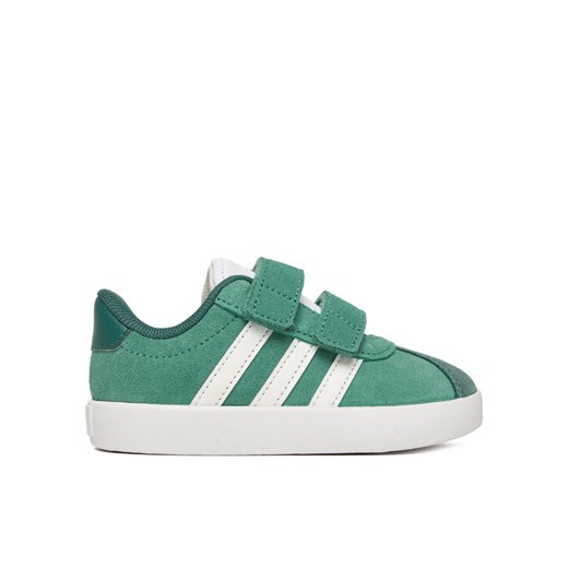 Sneakersy adidas VL Court 3.0 Shoes JP7877 Turkusowy ze sklepu eobuwie.pl w kategorii Buty sportowe dziecięce - zdjęcie 186770603