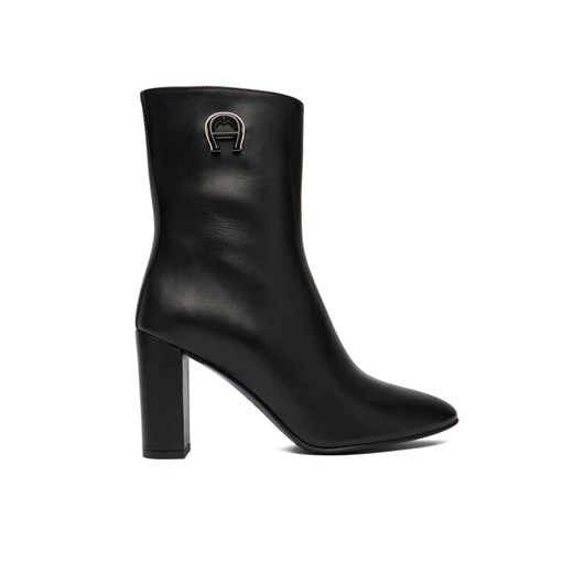 Botki Aigner 1252260 Czarny ze sklepu eobuwie.pl w kategorii Botki - zdjęcie 186770604