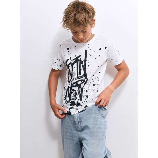 GATE Bawełniana koszulka z nadrukiem 7Y Gate 8Y gateshop