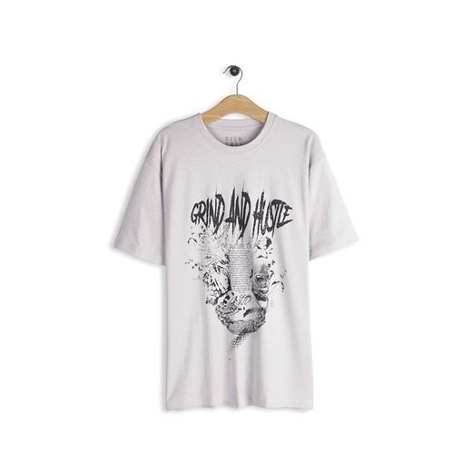 GATE Bawełniana koszulka z nadrukiem S ze sklepu gateshop w kategorii T-shirty męskie - zdjęcie 186771470