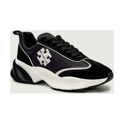 TORY BURCH Skórzane sneakersy GOOD LUCK ze sklepu Gomez Fashion Store w kategorii Buty sportowe damskie - zdjęcie 186771911