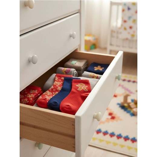 Sinsay - Skarpetki z motywem ludzika piernikowego 3 pack - wielobarwny - id: 964FZ-MLC - marki Sinsay - 186773781 Sinsay - Skarpetki z motywem ludzika piernikowego 3 pack - wielobarwny ze sklepu Sinsay w kategorii Skarpetki dziecięce - zdjęcie 186773781