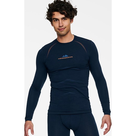 Henderson męska koszulka termiczna Skin 22969-59X, Kolor granatowy, Rozmiar L, Henderson ze sklepu Primodo w kategorii T-shirty męskie - zdjęcie 186776740
