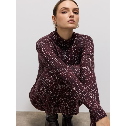 Mohito - Sukienka maxi - ciemnobrązowy Mohito S Mohito