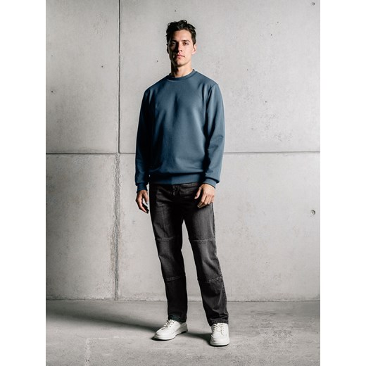 Sinsay - Bluza z długim rękawem - niebieski Sinsay L Sinsay