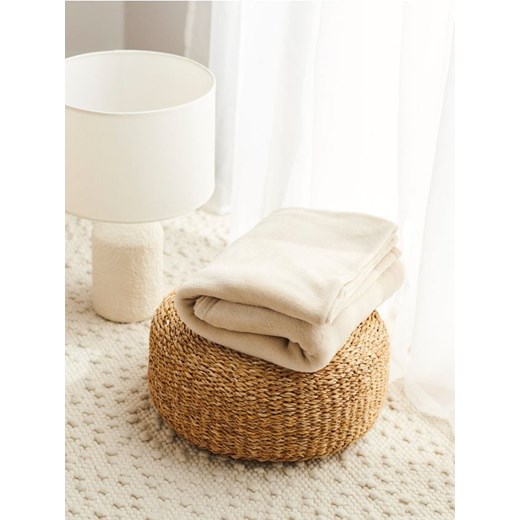 Sinsay - Koc - beżowy ze sklepu Sinsay w kategorii Koce i pledy - zdjęcie 186777770